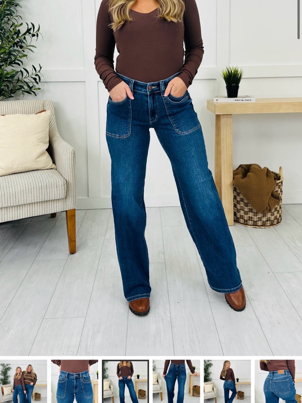 NWT! Judy Blue Straight Talk 90s Straight Leg Jeans, Med Wash (9/29)
